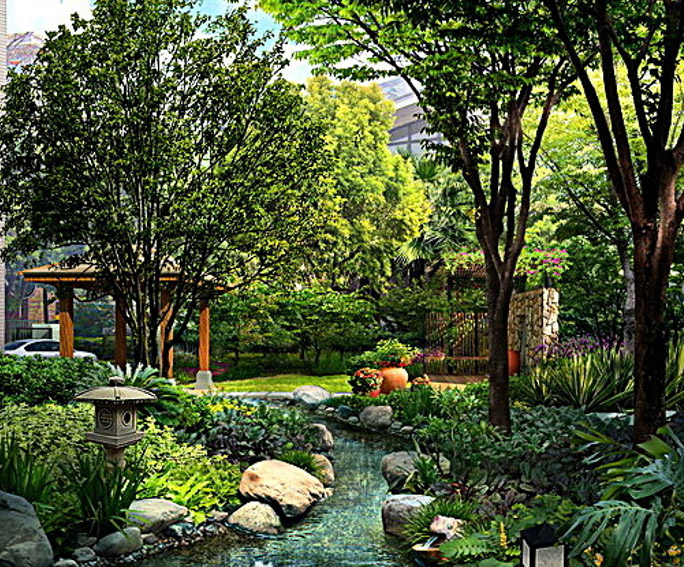 園林設計的空間感如何營造更有質感